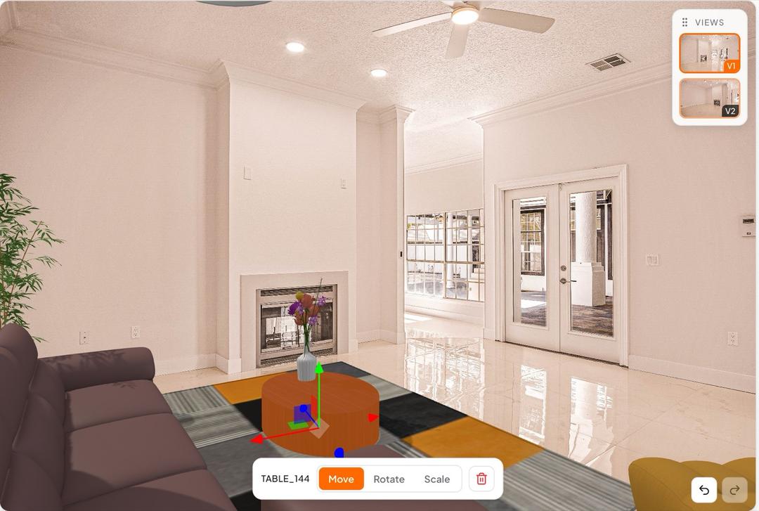 Staging editor — view 1