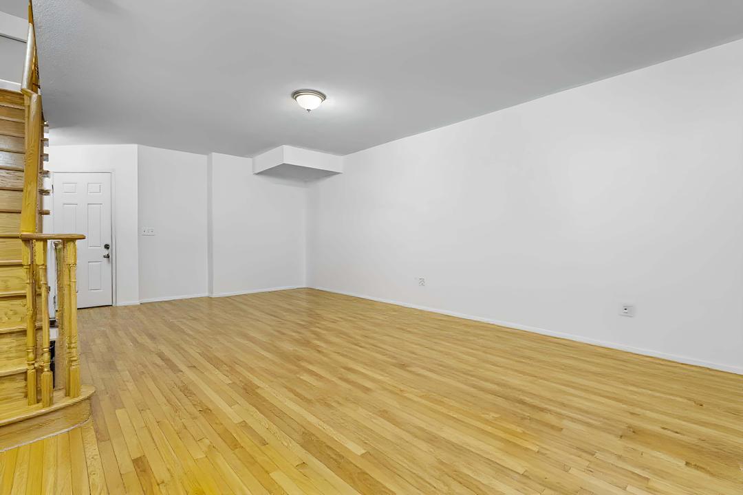 Decluttered and virtually staged photo