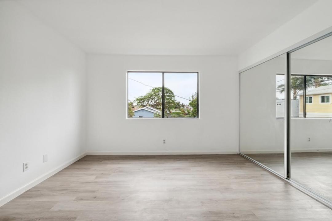 Empty room from angle two