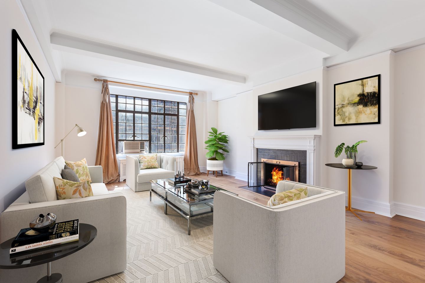AI Virtual Staging Before and After