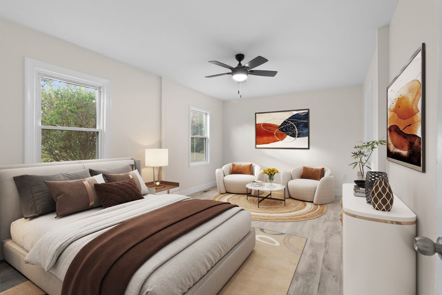Multi-View Virtual Staging Consistency