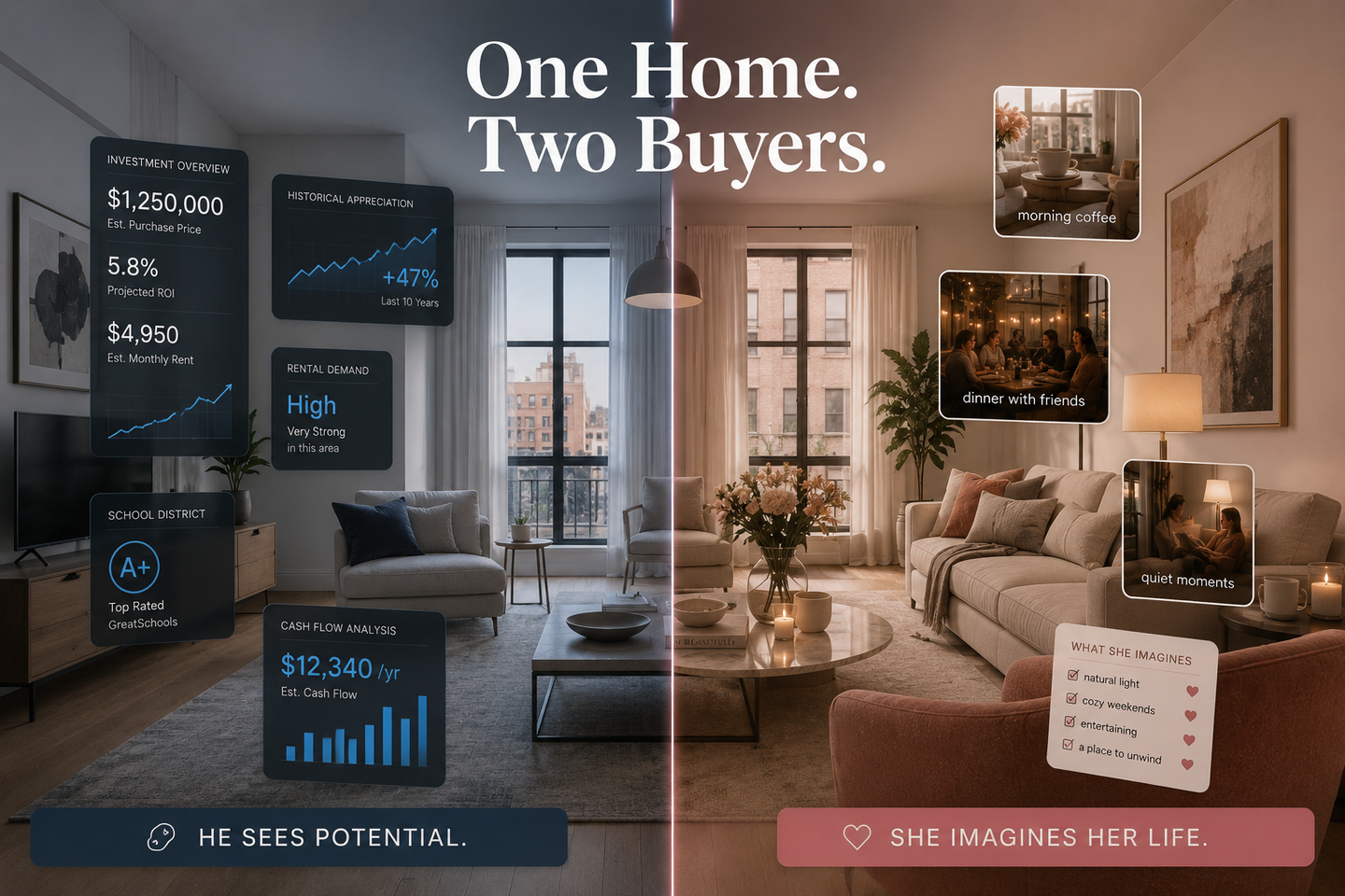 One Home. Two Buyers.