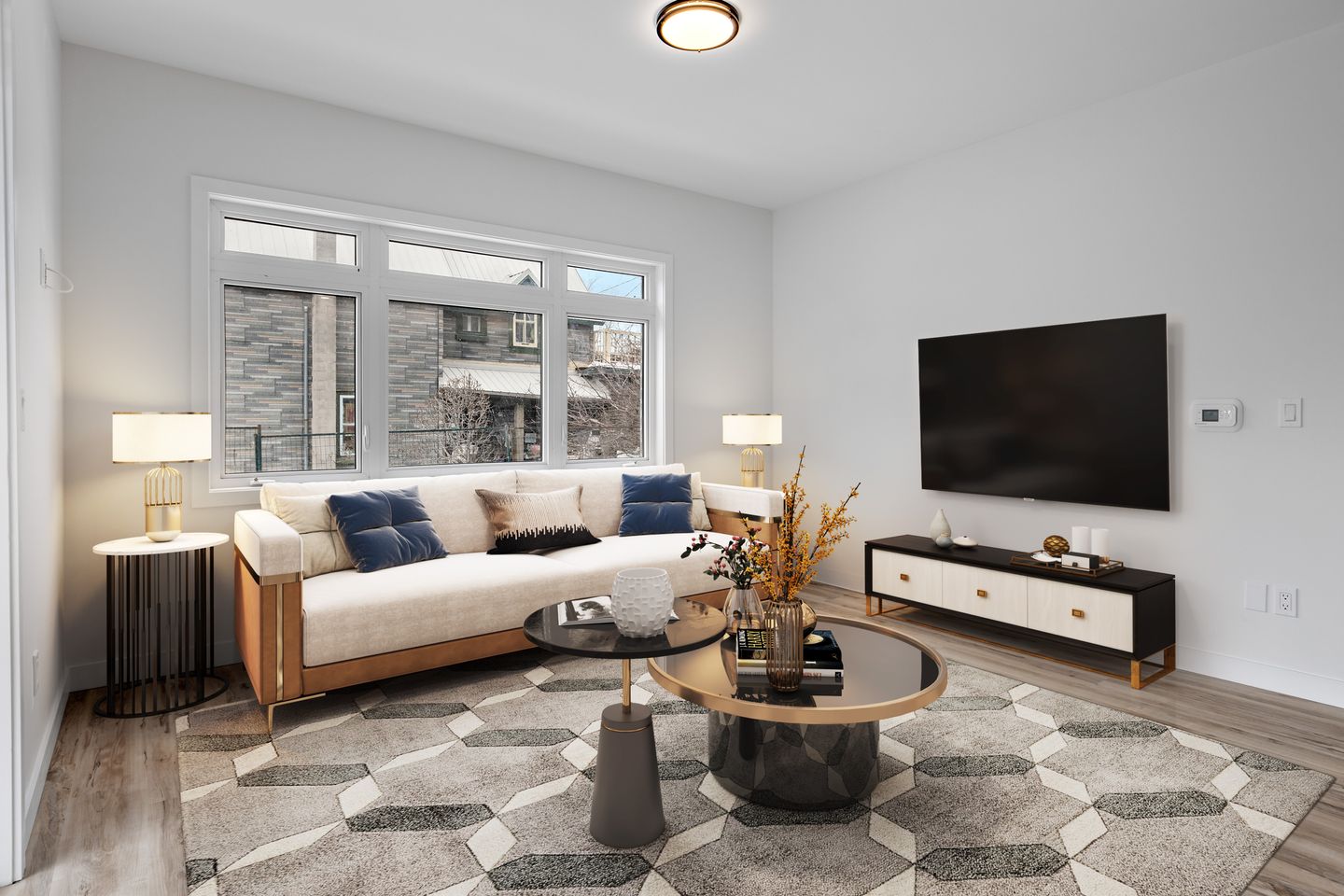 Virtual staging helps buyers visualize a property's potential