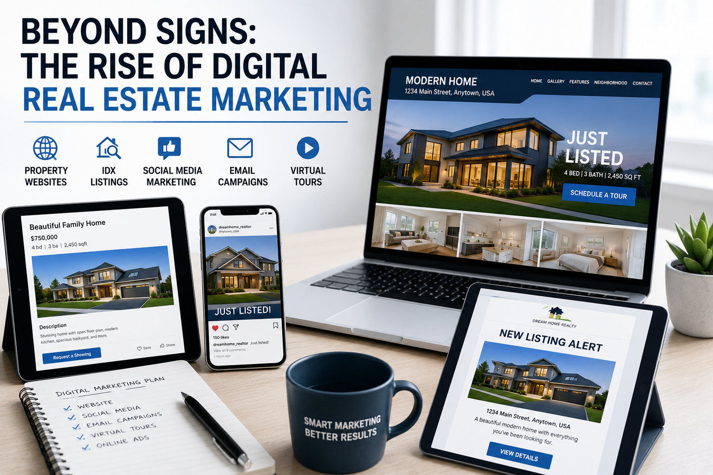 Beyond Signs: The Rise of Digital Real Estate Marketing