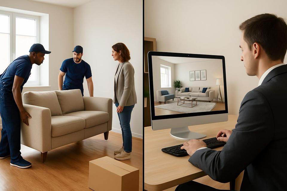 Virtual vs. Traditional Staging: Why AI-Powered Solutions Are Revolutionizing Real Estate Marketing