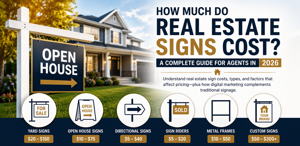How Much Do Real Estate Signs Cost?