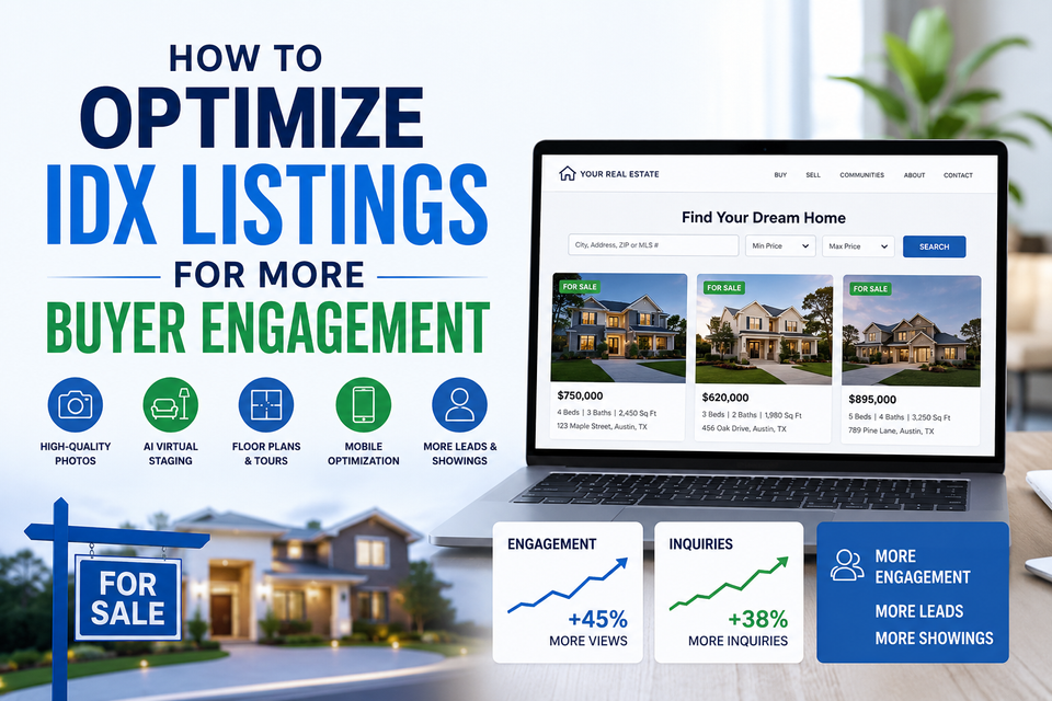 How to Optimize IDX Listings for More Buyer Engagement